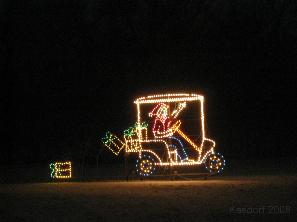 Christmas Lights Hines Drive 2008 053.jpg - The 2008 Wayne County Hines Drive Christmas Light Display. 4.5 miles of Christmas Light Displays and lots of animation!